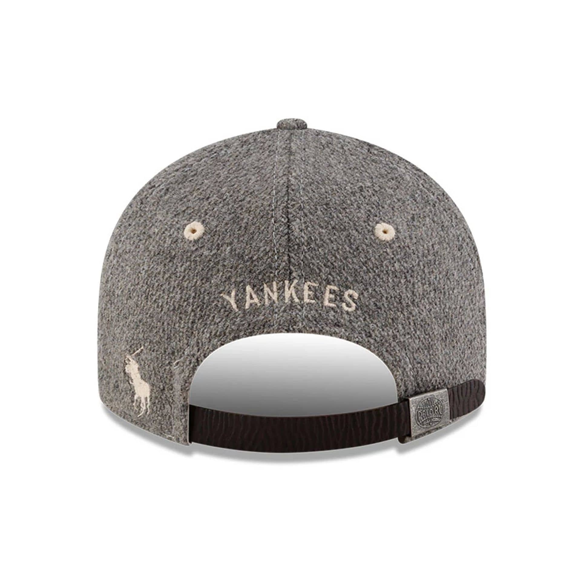 Ralph Lauren x MLB New York Yankees Grey Retro Crown 9FIFTY Cap