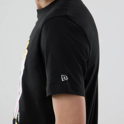 The model is wearing this MLB Popcorn Chicago White Sox T-Shirt in black. 4