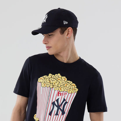 The model is wearing this MLB Popcorn New York Yankees T-Shirt in navy. 6