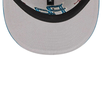 Pictured is this World Baseball Classic Latin Embroidery Puerto Rico 59FIFTY Fitted cap in light beige. 2