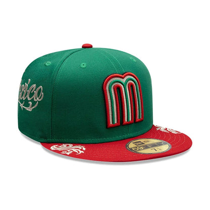 Pictured is this LMB Wordmark 59FIFTY Fitted cap in green. 1