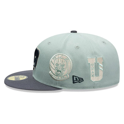Pictured is this Liga MX Pumas Unam 59FIFTY Fitted cap in pastel green. 6