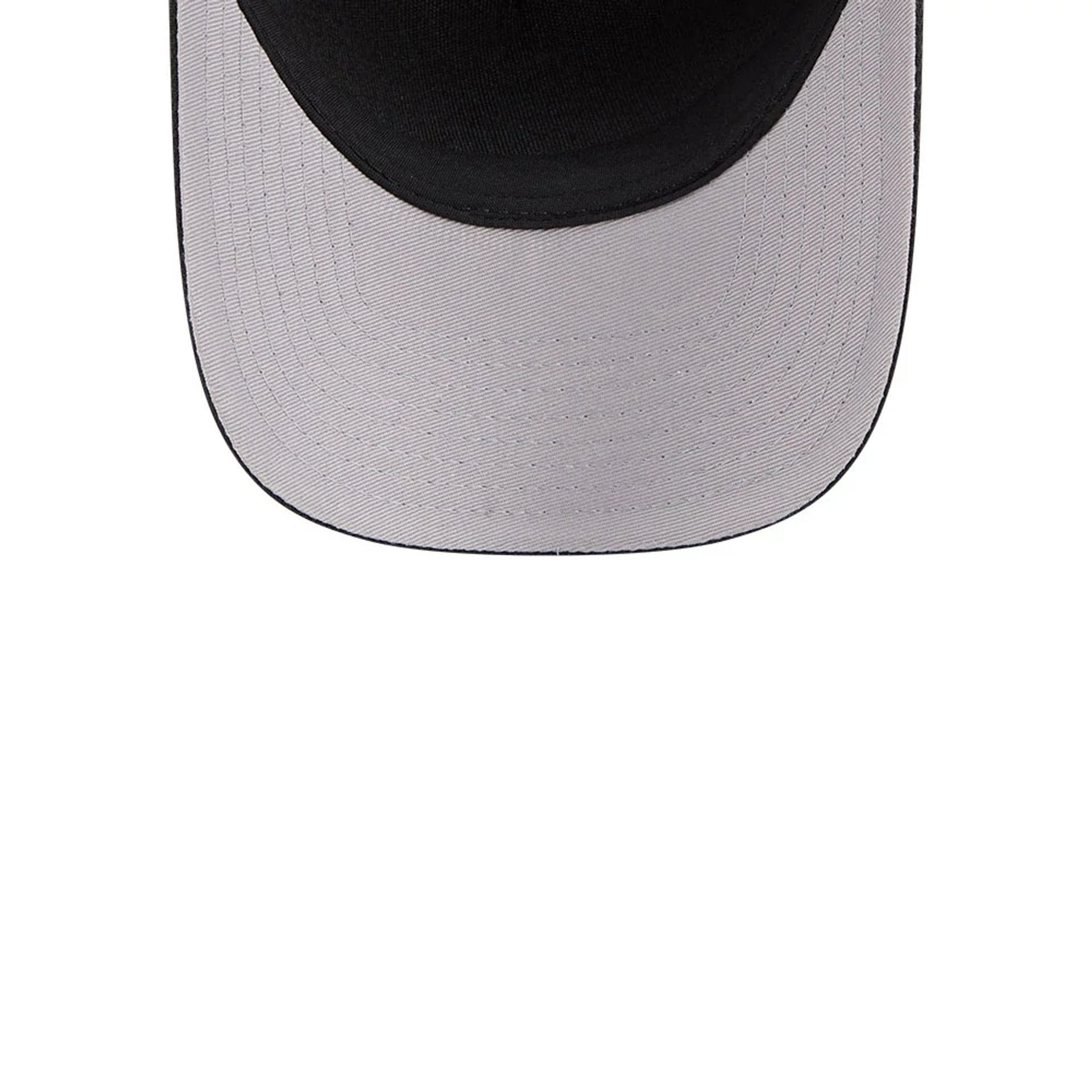 Pictured is this MLB Script Chicago White Sox 9FORTY M-Crown A-Frame Adjustable cap in black. 2