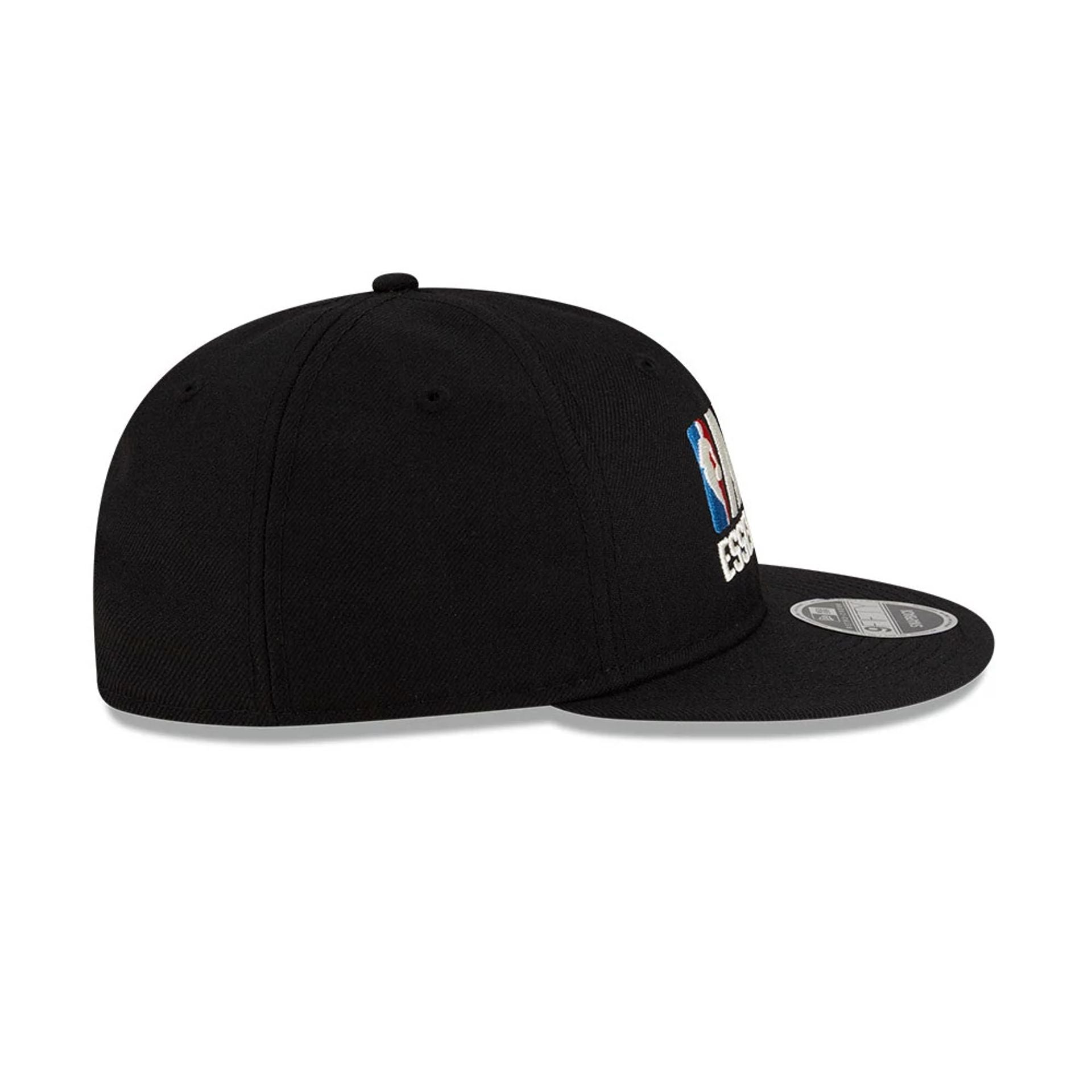 This is a FOG x NBA Logo Black Retro Crown 9FIFTY Adjustable Cap 6