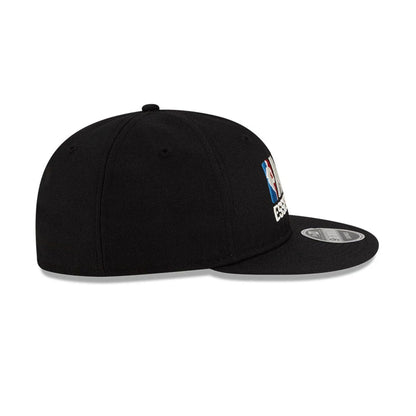 This is a FOG x NBA Logo Black Retro Crown 9FIFTY Adjustable Cap 6
