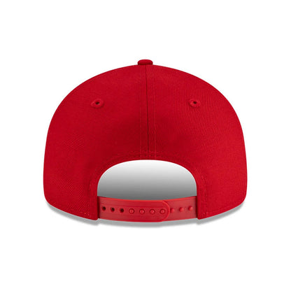 This is a Chicago Bulls FOG x NBA Red Retro Crown 9FIFTY Adjustable Cap 7