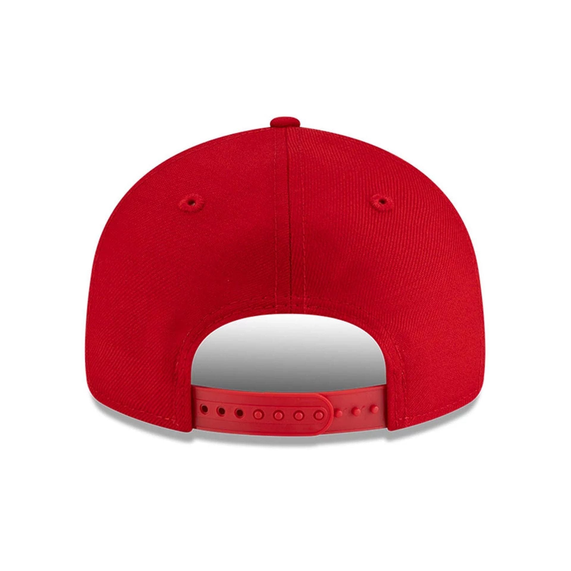 This is a Chicago Bulls FOG x NBA Red Retro Crown 9FIFTY Adjustable Cap 7