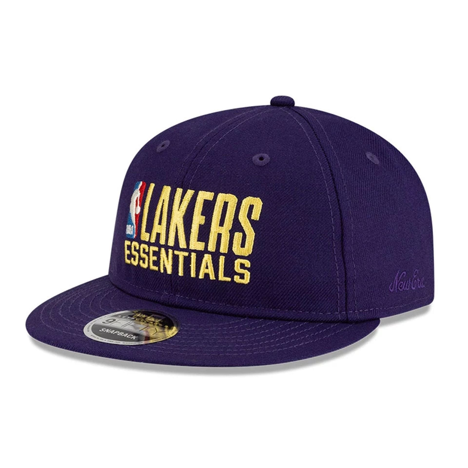 This is a LA Lakers FOG x NBA Dark Purple Retro Crown 9FIFTY Adjustable Cap 1