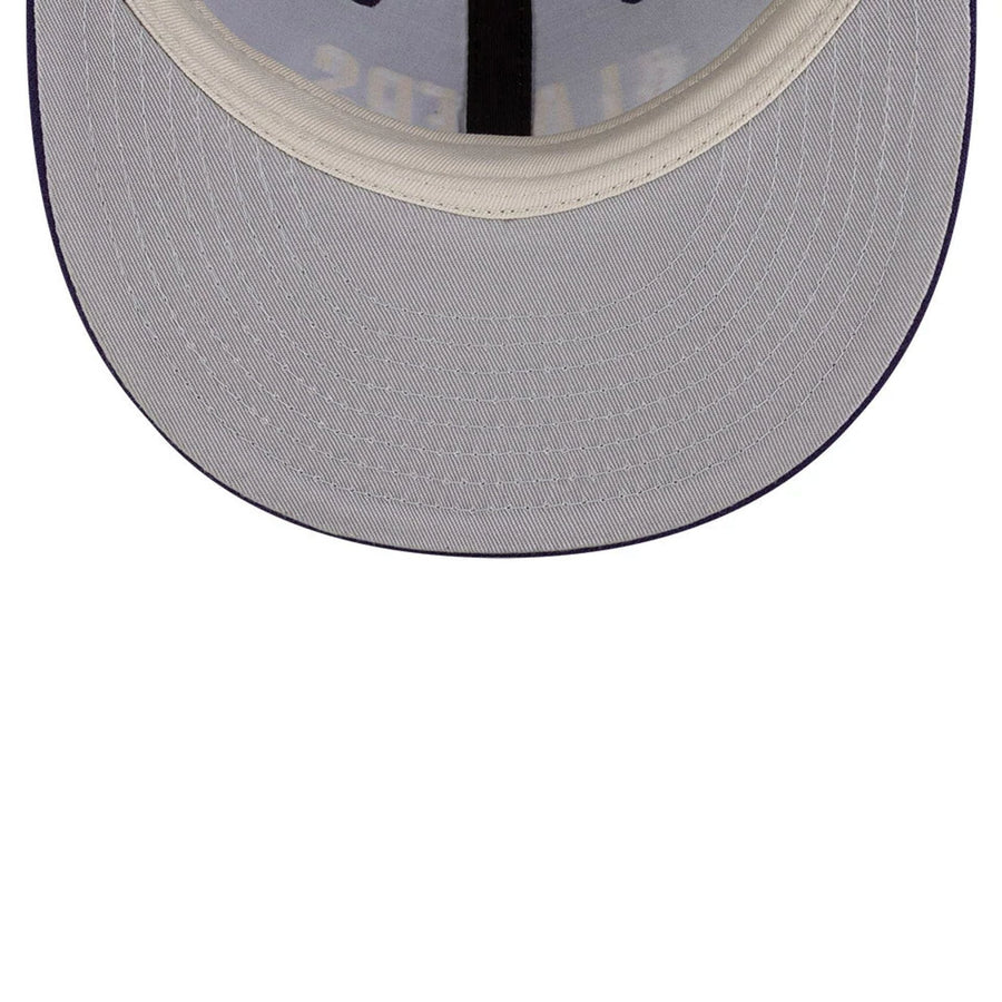 This is a LA Lakers FOG x NBA Dark Purple Retro Crown 9FIFTY Adjustable Cap 2