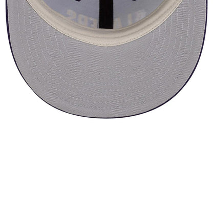This is a LA Lakers FOG x NBA Dark Purple Retro Crown 9FIFTY Adjustable Cap 2