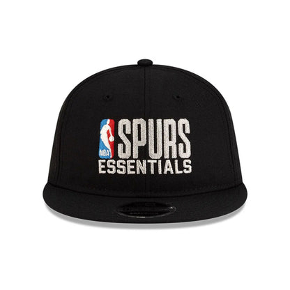 This is a San Antonio Spurs FOG x NBA Black Retro Crown 9FIFTY Adjustable Cap 3