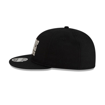 This is a San Antonio Spurs FOG x NBA Black Retro Crown 9FIFTY Adjustable Cap 5