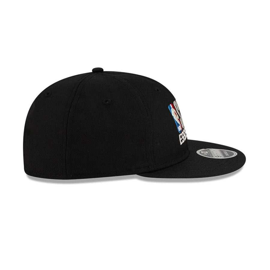 This is a San Antonio Spurs FOG x NBA Black Retro Crown 9FIFTY Adjustable Cap 6