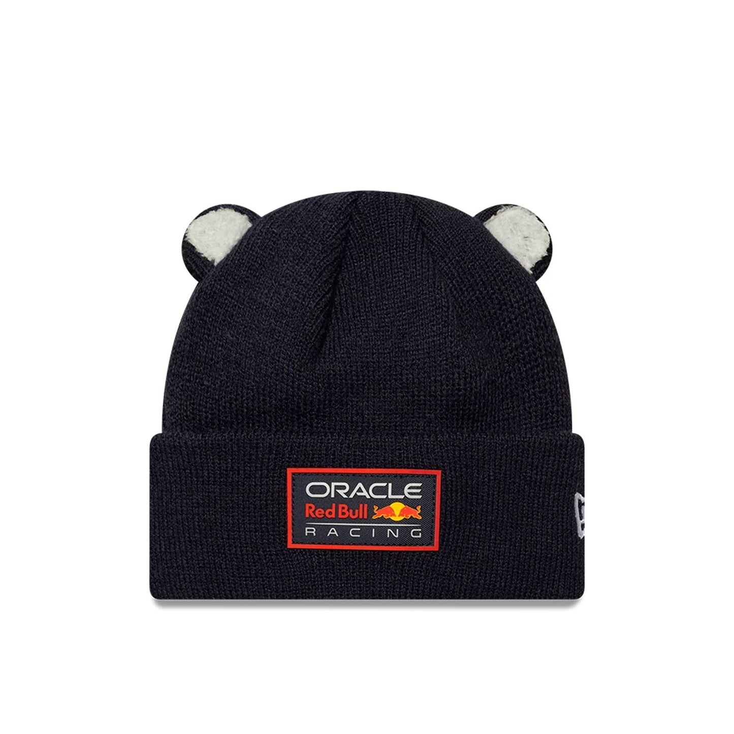 This is a Red Bull Racing Infant My 1st Knit Dark Blue Cuff Knit Beanie Hat 1