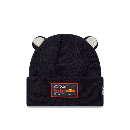 This is a Red Bull Racing Infant My 1st Knit Dark Blue Cuff Knit Beanie Hat 1