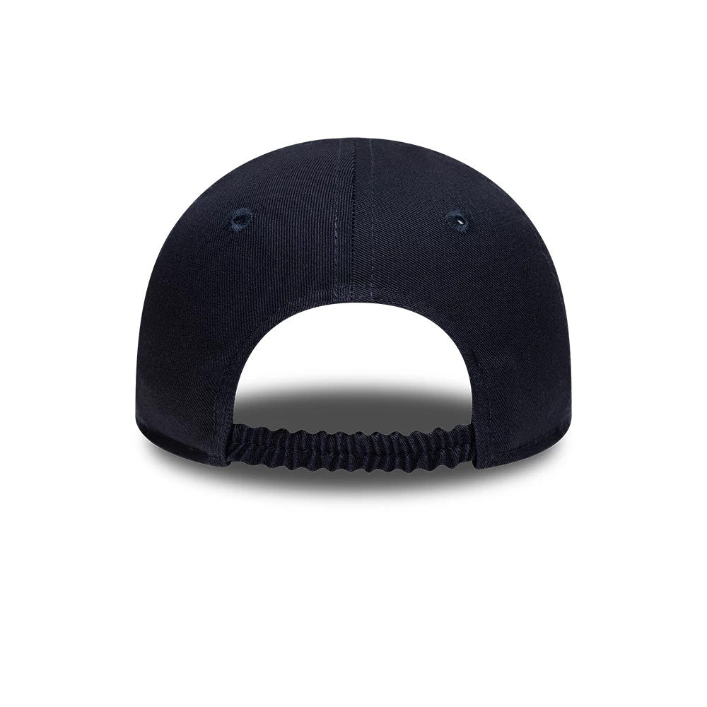 This is a Red Bull Racing Infant My 1st Knit Dark Blue 9FORTY Adjustable Cap 6