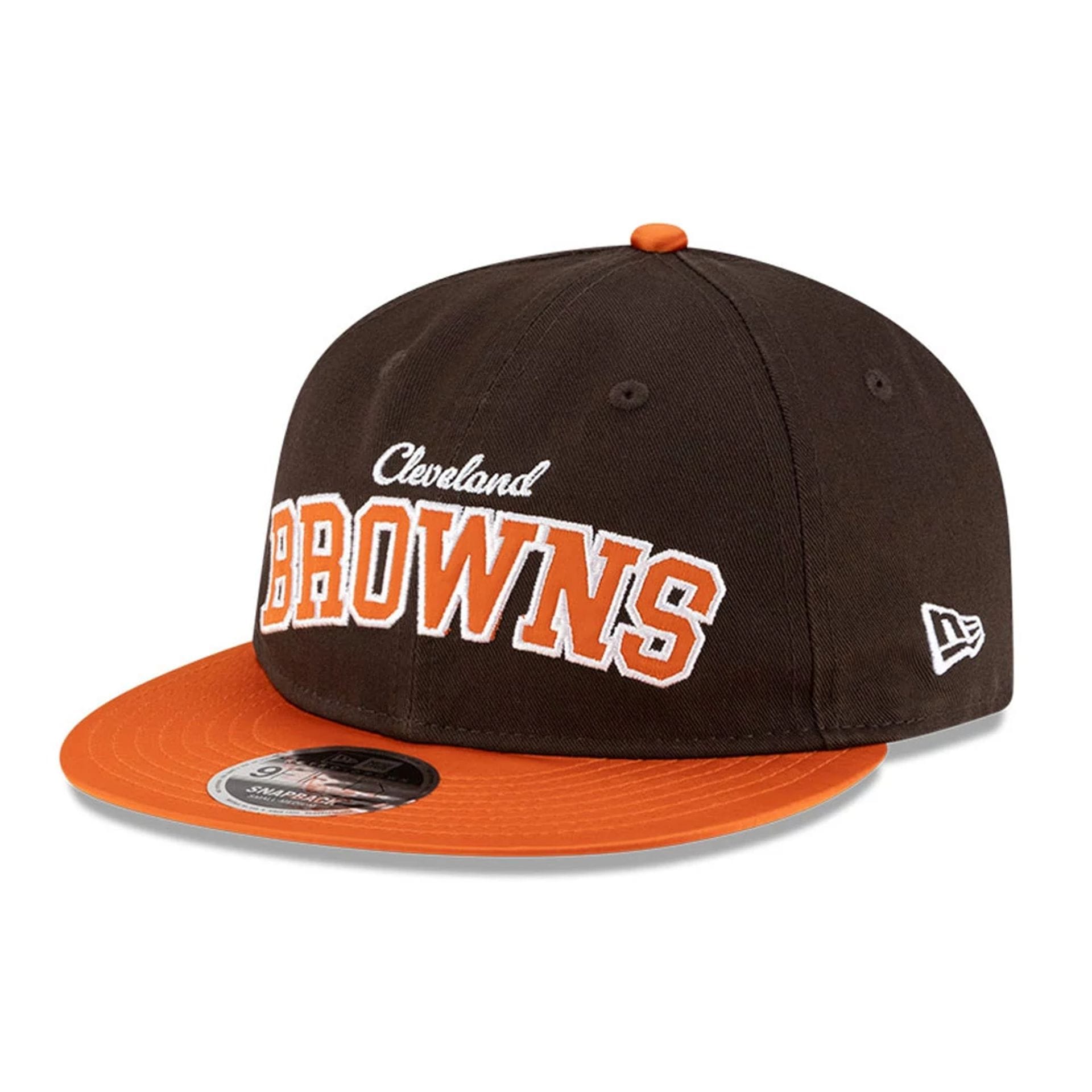 NFL Historic Cleveland Browns Dark Brown Retro Crown 9FIFTY Cap