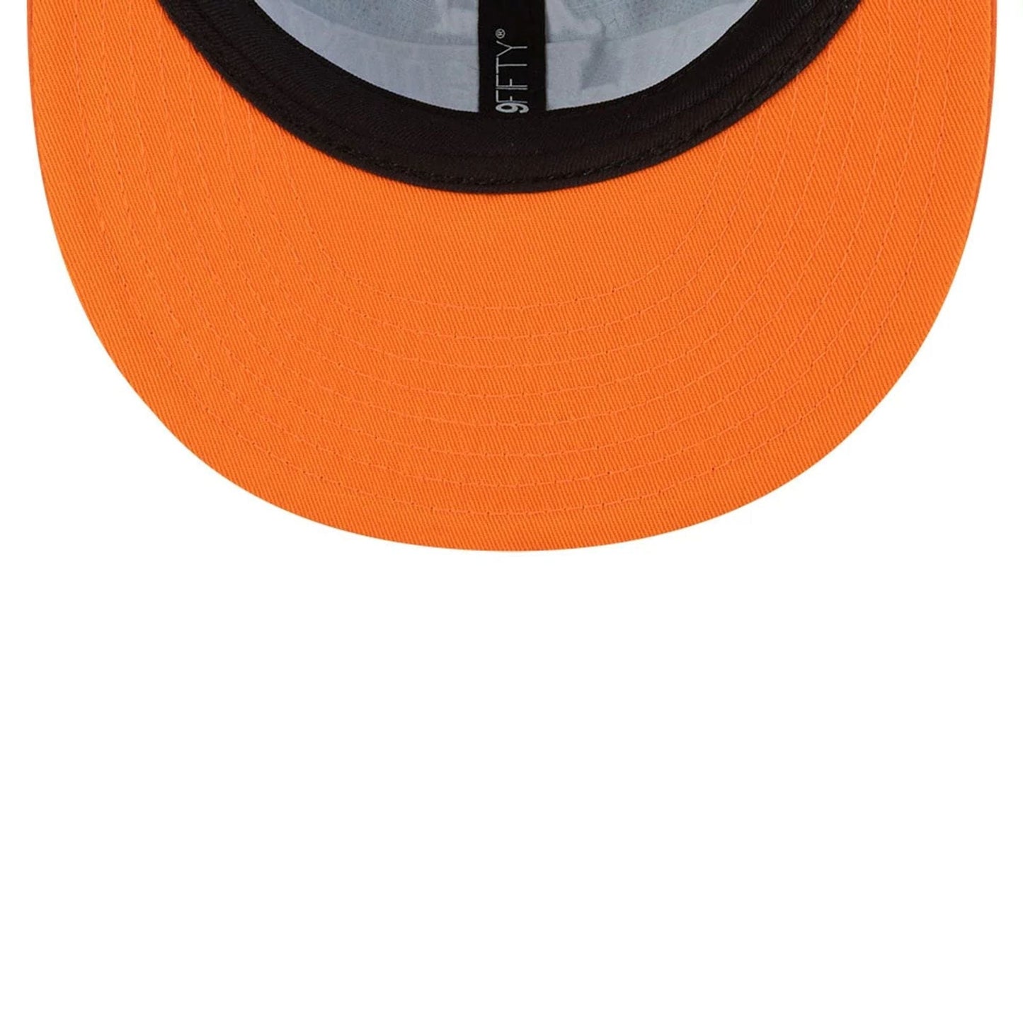 This is a Miami Dolphins NFL Historic Turquoise Retro Crown 9FIFTY Snapback Adjustable Cap 6