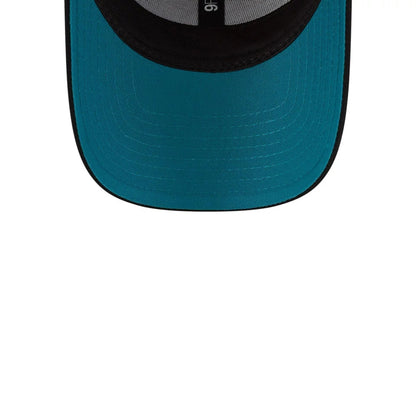 This is a Jacksonville Jaguars NFL London Games 2025 Black 9FORTY Adjustable Cap 2