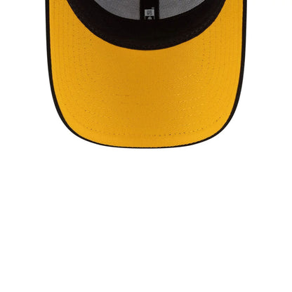 This is a Pittsburgh Steelers NFL Dublin Game 2025 Black 9FORTY Adjustable Cap 2