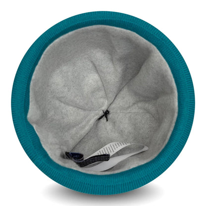 This is a Jacksonville Jaguars NFL London Games 2025 Black Cuff Knit Beanie Hat 3