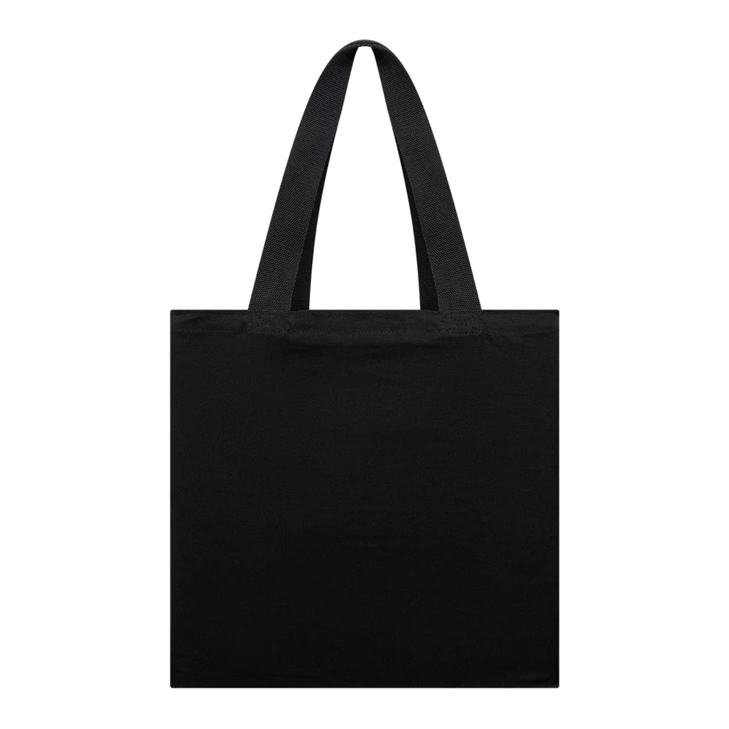 This is a Shield Logo NFL Madrid Game 2025 Black Tote Bag  2