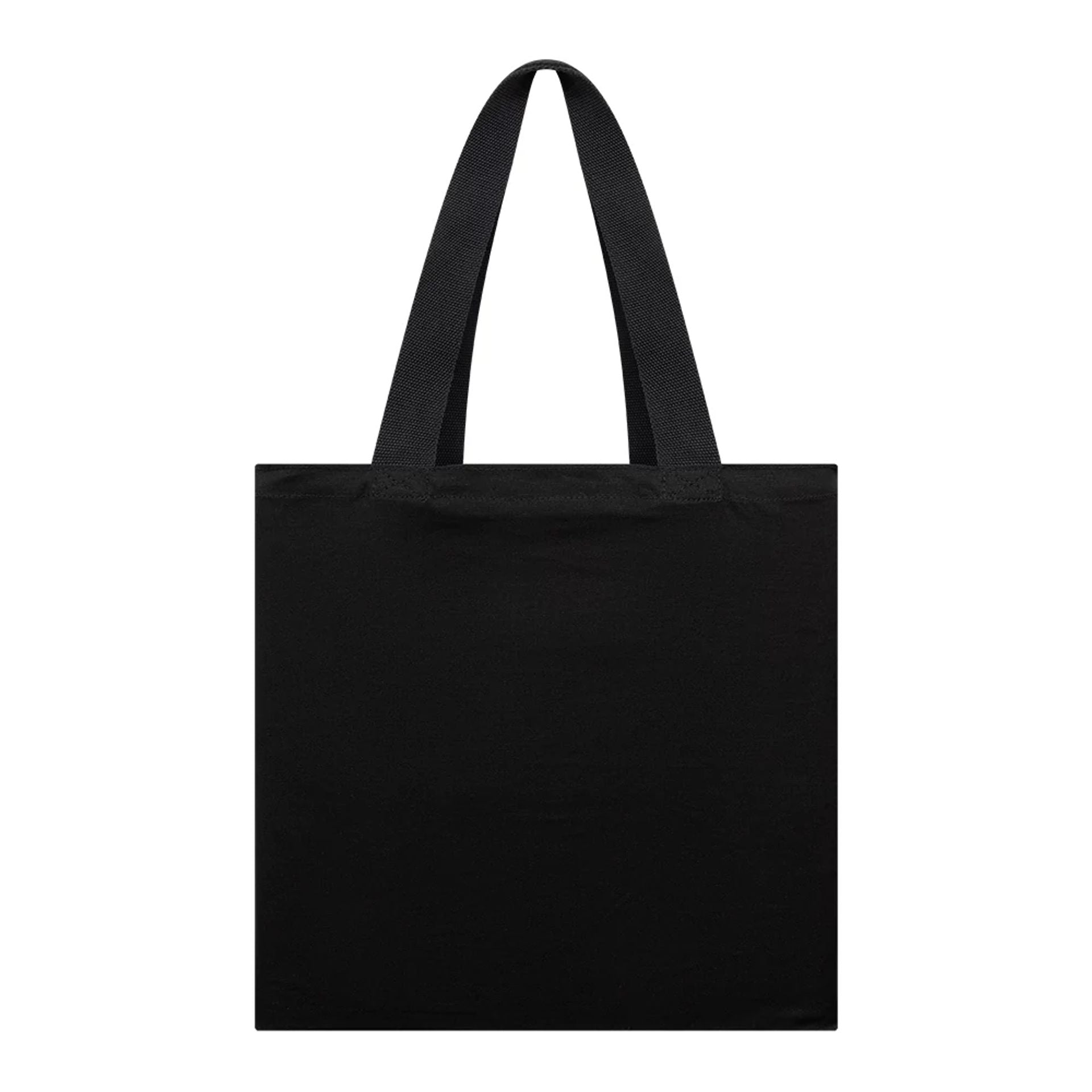 This is a Shield Logo NFL Madrid Game 2025 Black Tote Bag  2