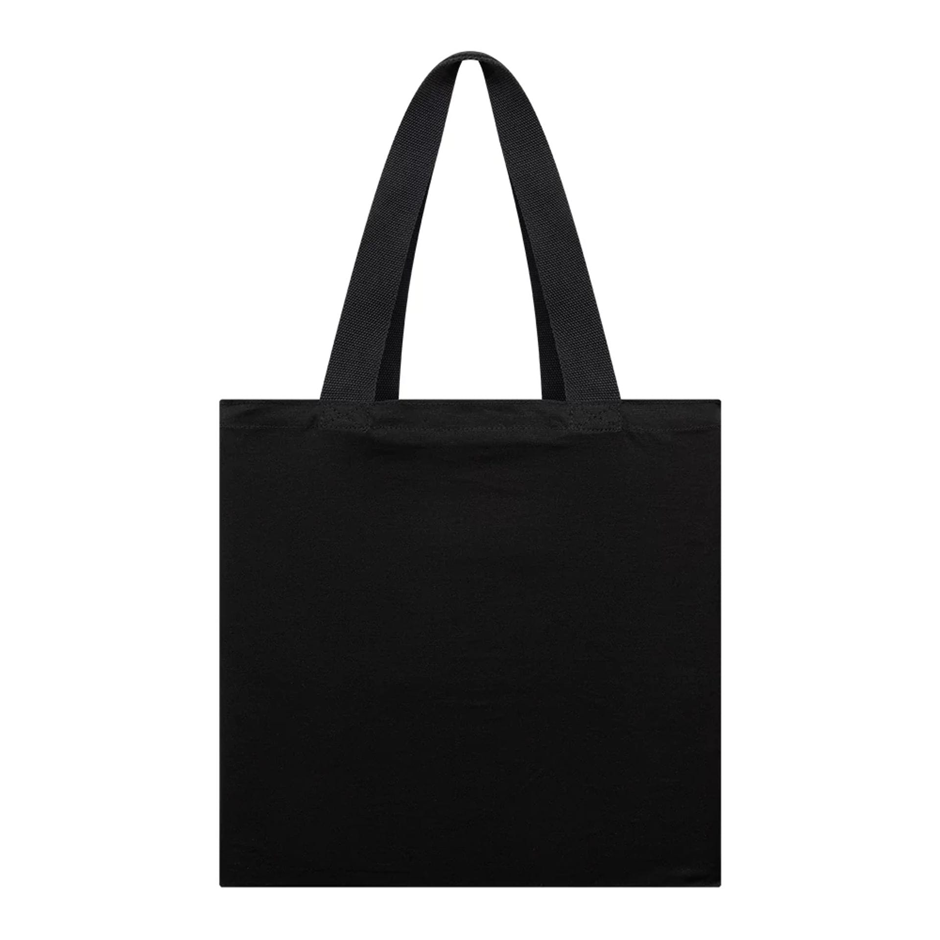 This is a Shield Logo NFL Madrid Game 2025 Black Tote Bag  2