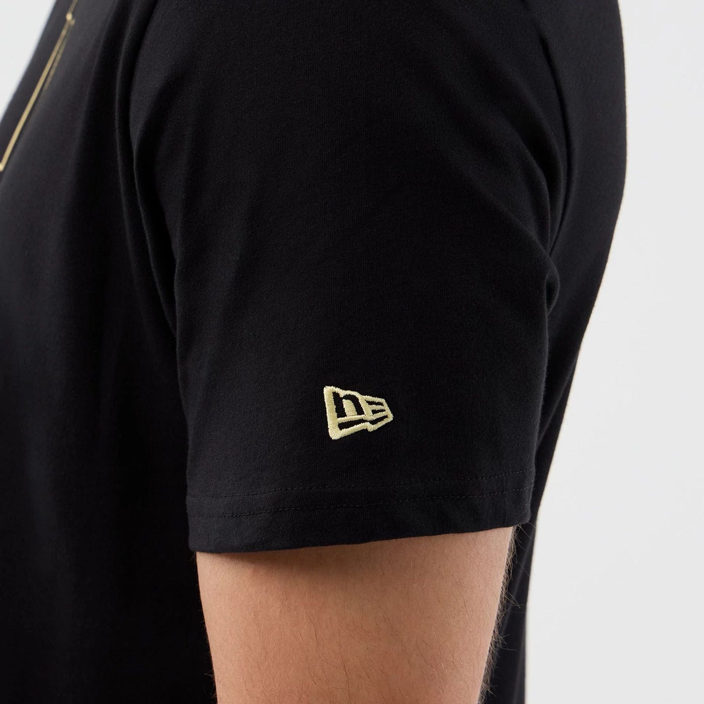 The Male model is wearing LA Dodgers MLB Back To School Black T-Shirt  5