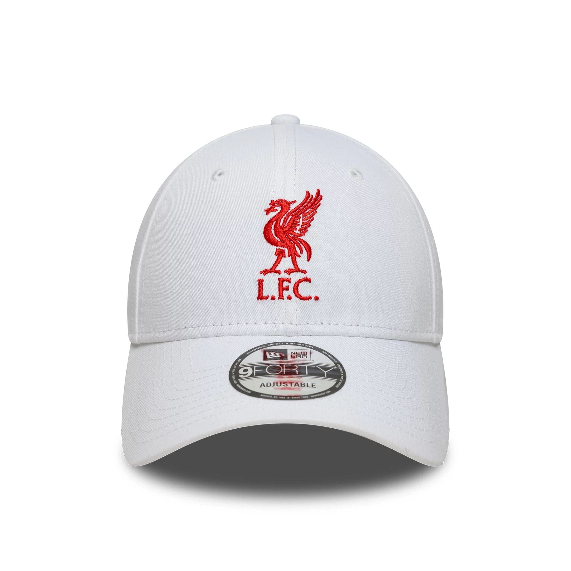 Pictured is this Core Liverpool FC 9FORTY cap in white. 2