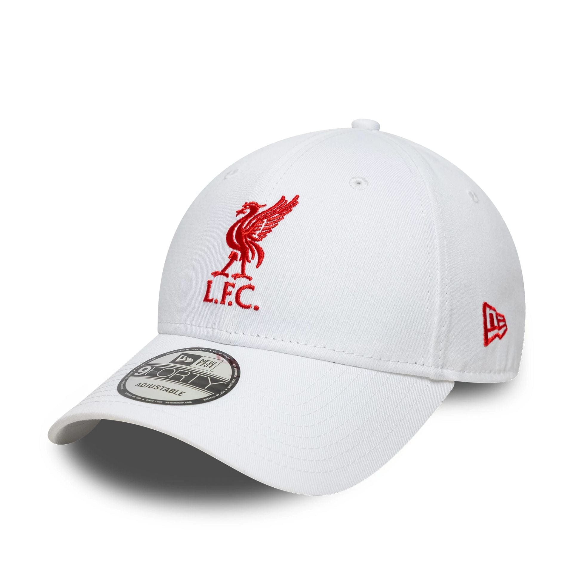 Pictured is this Core Liverpool FC 9FORTY cap in white. 1