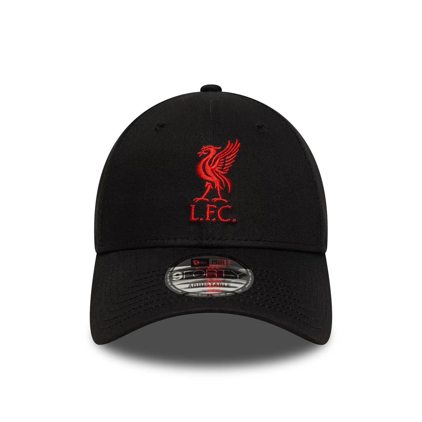 Pictured is this Core Liverpool FC 9FORTY cap in black & red. 2