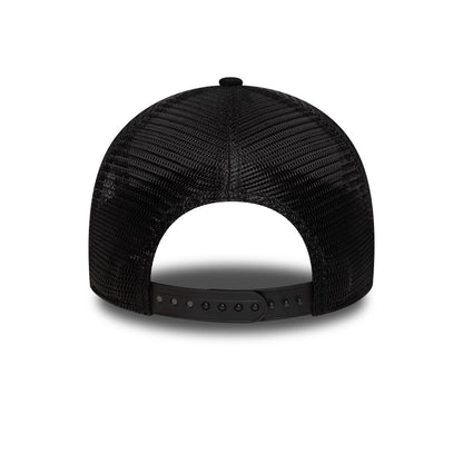 This is a Liverpool FC Tonal Black 9FORTY A-Frame Trucker Adjustable Cap 4