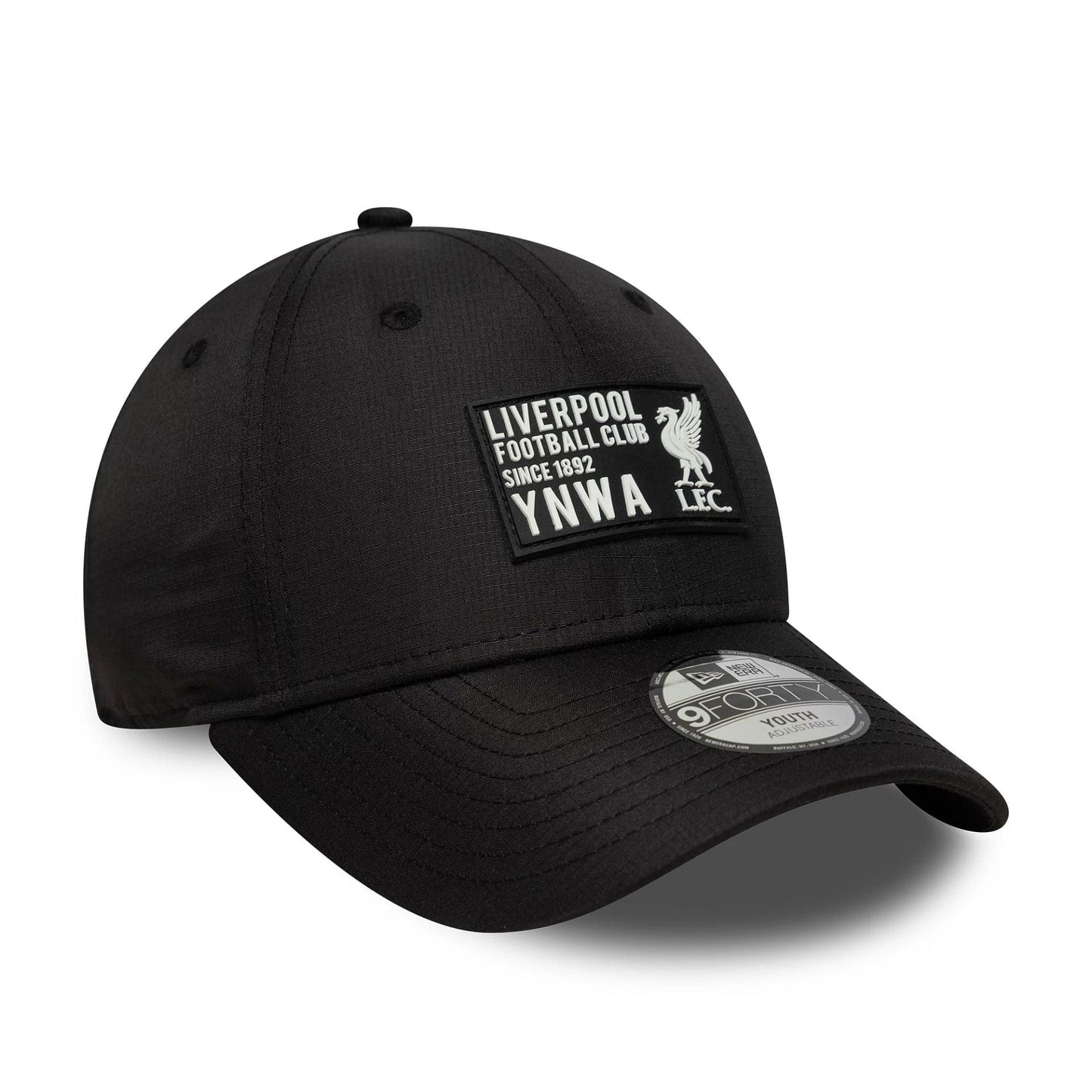 This is a Liverpool FC Ripstop Black 9FORTY M-Crown Adjustable Cap 3