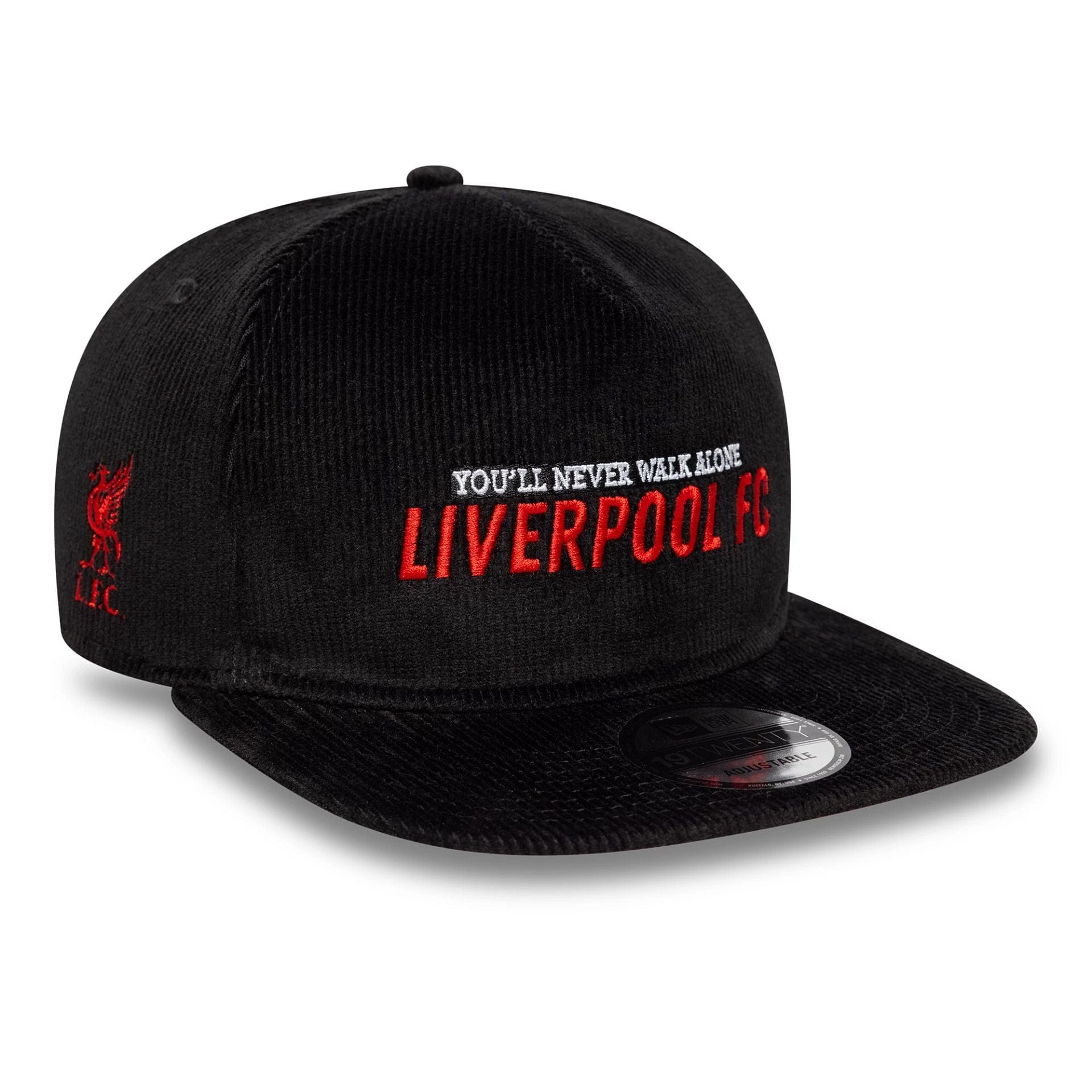 This is a Liverpool FC Cord Black 19TWENTY Adjustable Cap 1