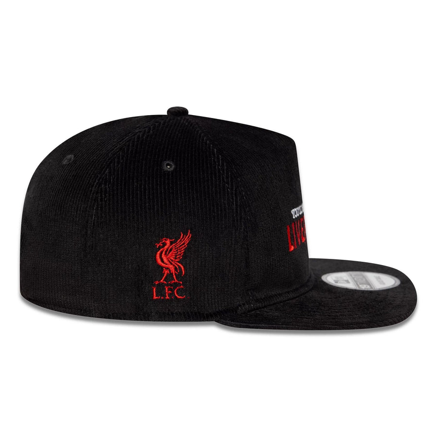 This is a Liverpool FC Cord Black 19TWENTY Adjustable Cap 5