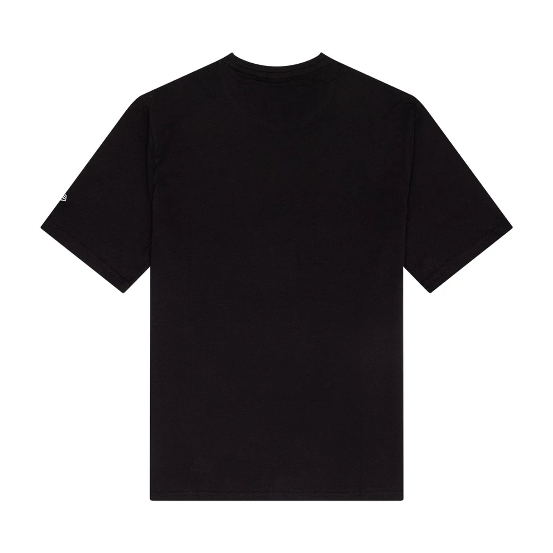 The Male model is wearing New Era Batter Up Graphic Black T-Shirt 2