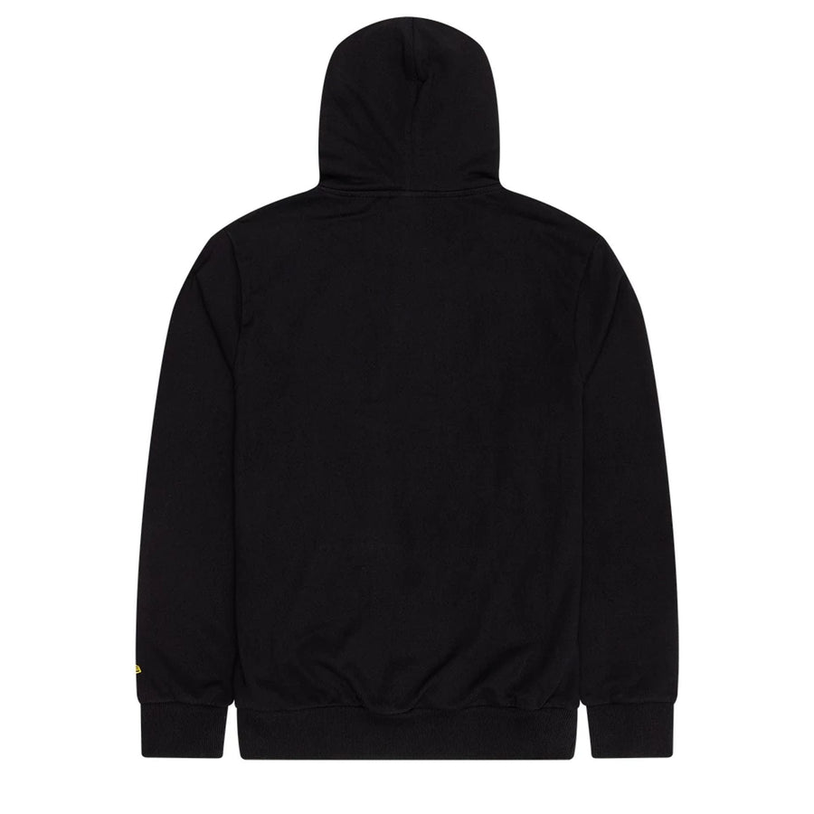 The Male model is wearing New Era Graffiti Graphic Black Pullover Hoodie 2