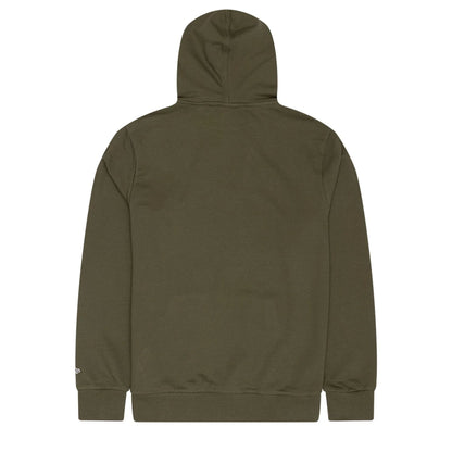 The Male model is wearing LA Lakers NBA Graphic Green Pullover Hoodie 2