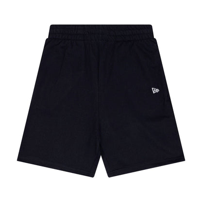 The Male model is wearing New Era Flag Navy Shorts 1