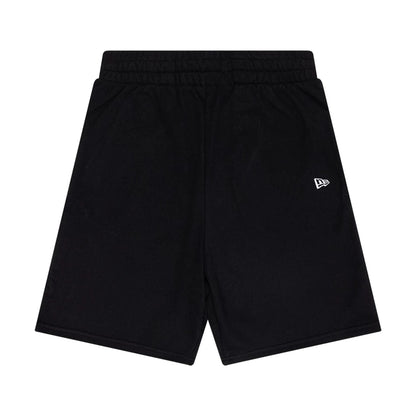 The Male model is wearing New Era Flag Black Shorts 1