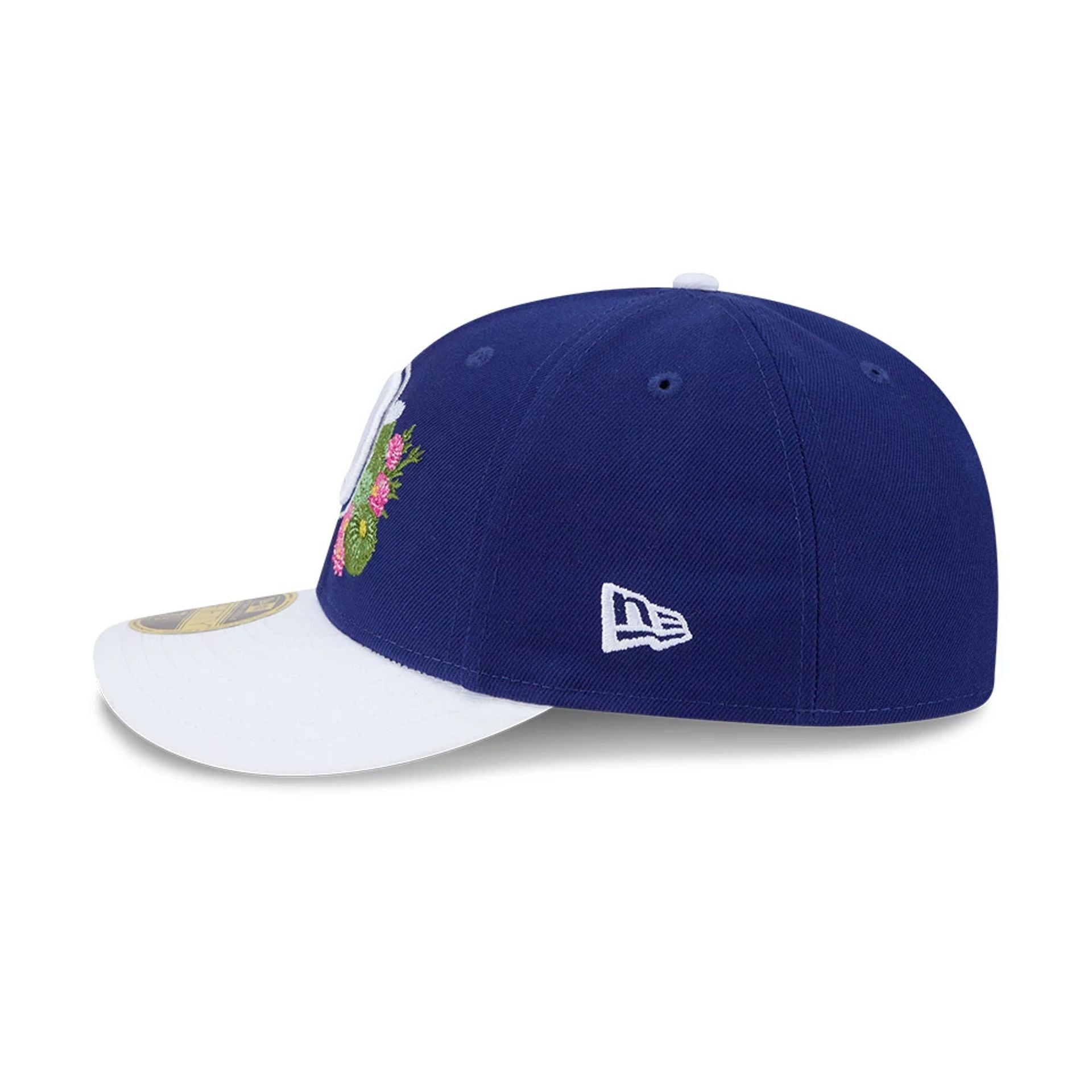 Pictured is this MLB Spring Training 2026 LA Dodgers Low Profile 59FIFTY Fitted cap in dark blue. 6