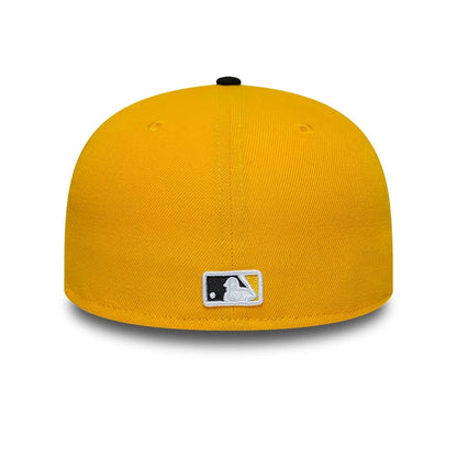 Pictured is this MLB Spring Training 2026 Pittsburgh Pirates Low Profile 59FIFTY Fitted cap in yellow. 7