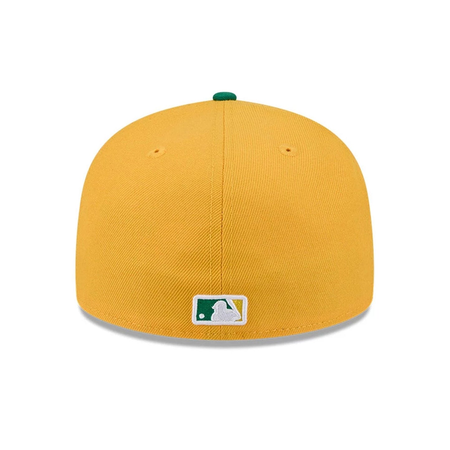 Pictured is this MLB Spring Training 2026 Athletics Low Profile 59FIFTY Fitted cap in yellow. 7