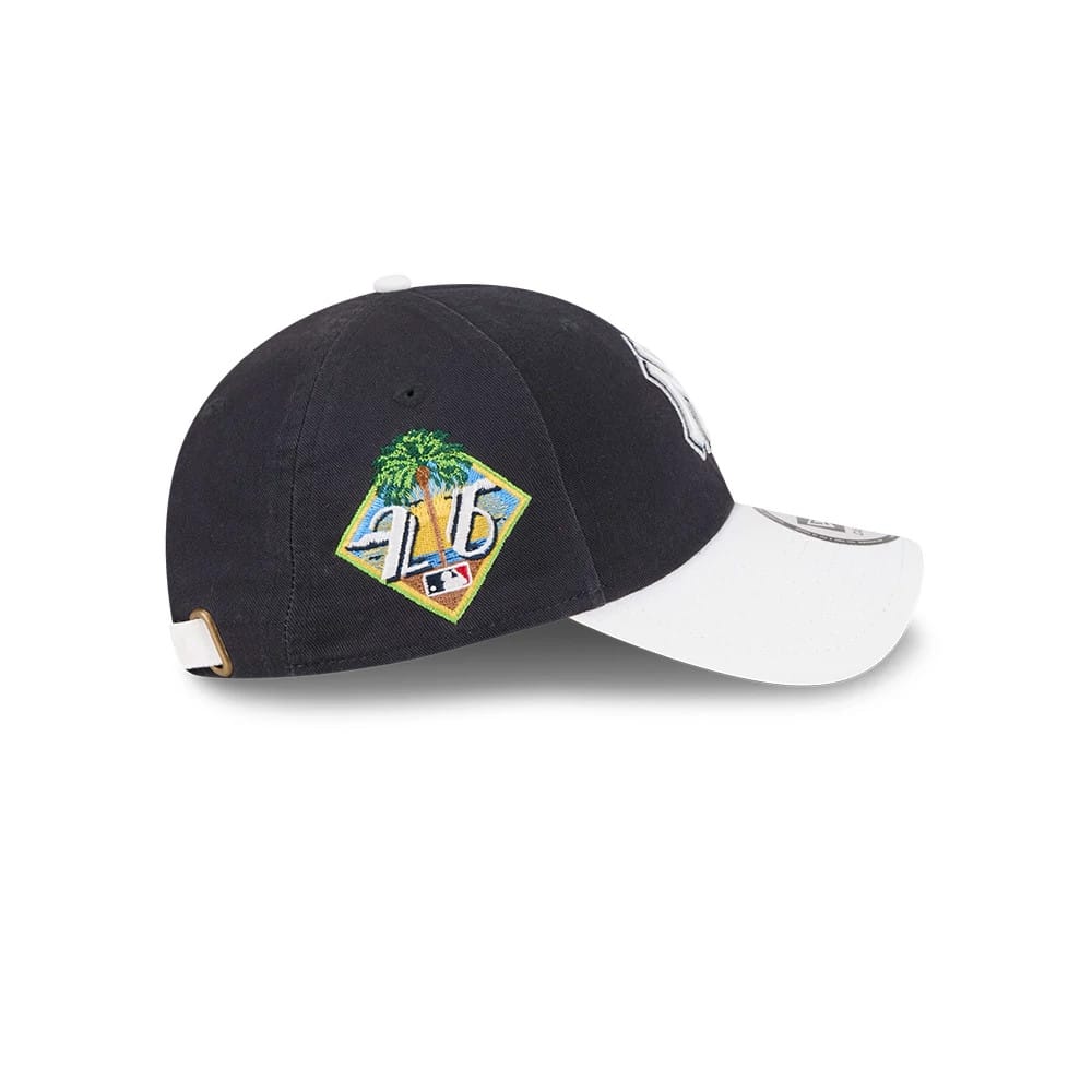 Pictured is this MLB Spring Training 2026 New York Yankees Casual Classic cap in navy. 5