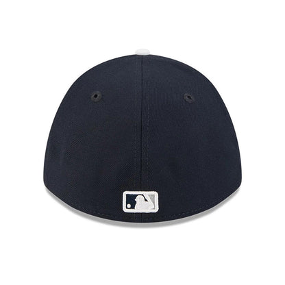 Pictured is this MLB Spring Training 2026 New York Yankees 39THIRTY M-Crown Stretch Fit cap in navy. 7
