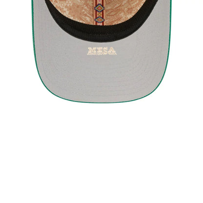 Pictured is this MLB Spring Training 2026 Athletics 39THIRTY M-Crown Stretch Fit cap in Yellow. 2