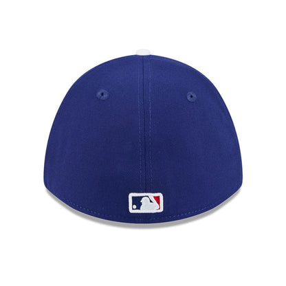 Pictured is this MLB Spring Training 2026 LA Dodgers 39THIRTY M-Crown Stretch Fit cap in dark blue. 7
