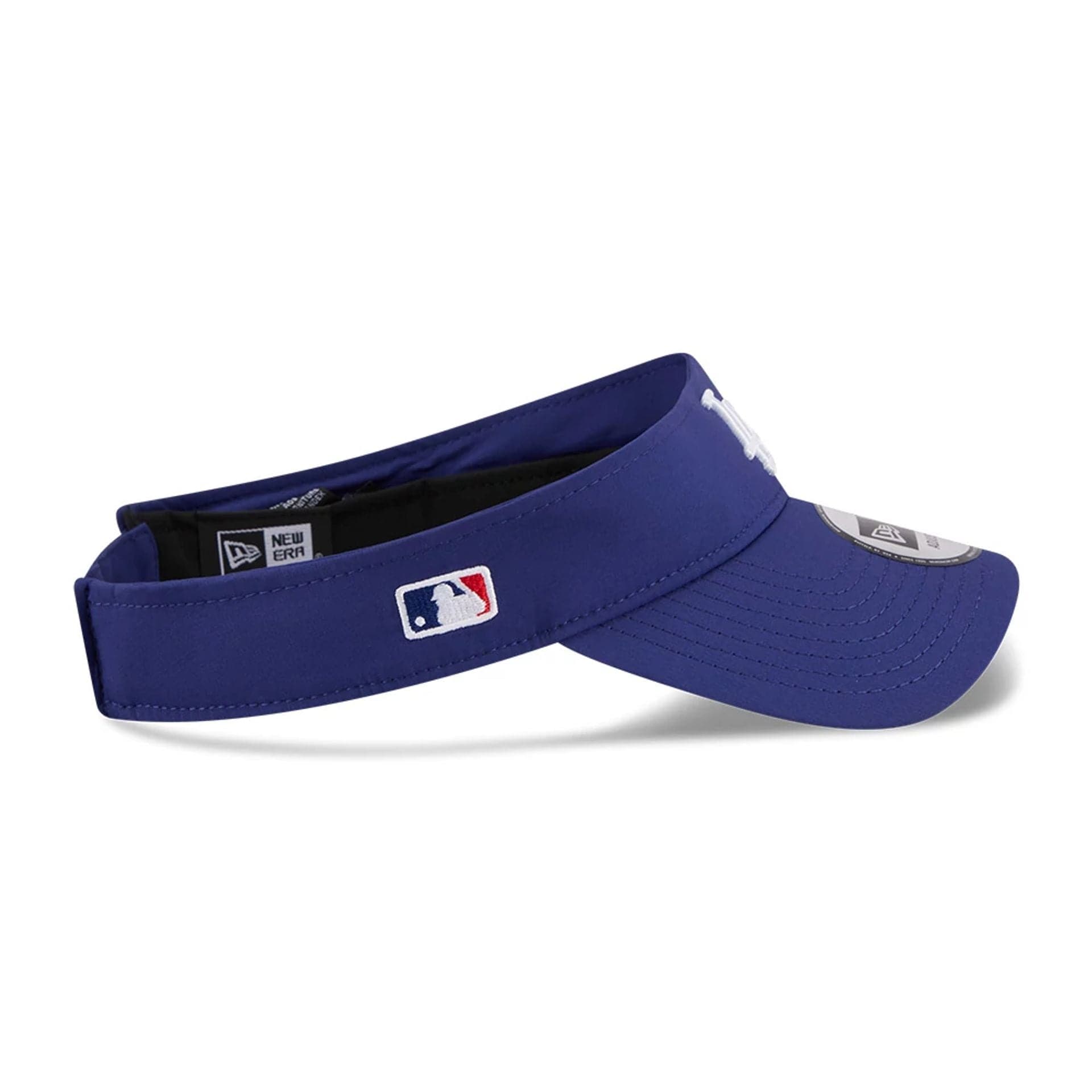 Pictured is this MLB Spring Training 2026 LA Dodgers Visor cap in dark blue. 6