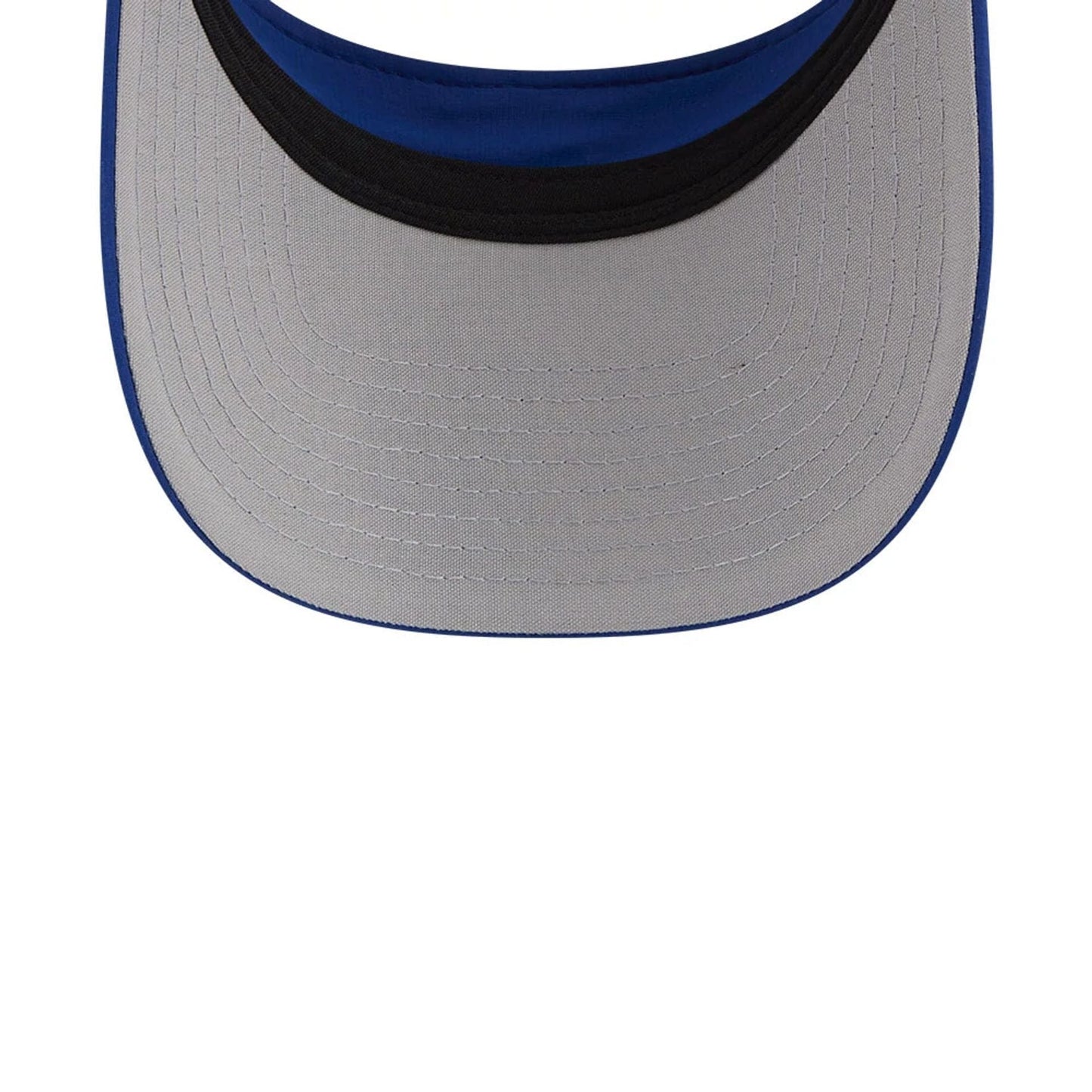 Pictured is this MLB Spring Training 2026 New York Mets Visor cap in blue. 2
